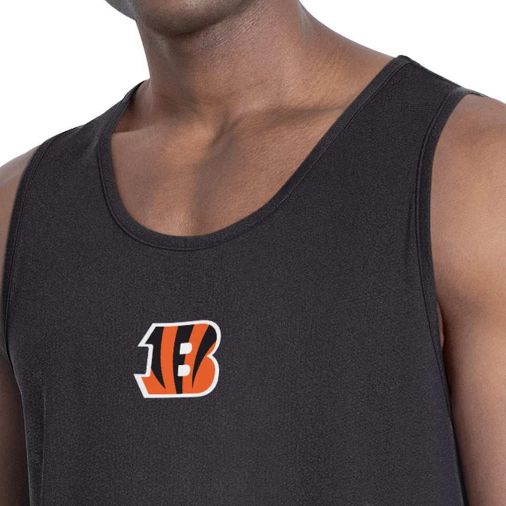 Cincinnati Bengals MSX by Michael Strahan Energy Tank Top Charcoal - NFL