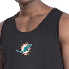 Miami Dolphins MSX by Michael Strahan Energy Tank Top Charcoal - NFL