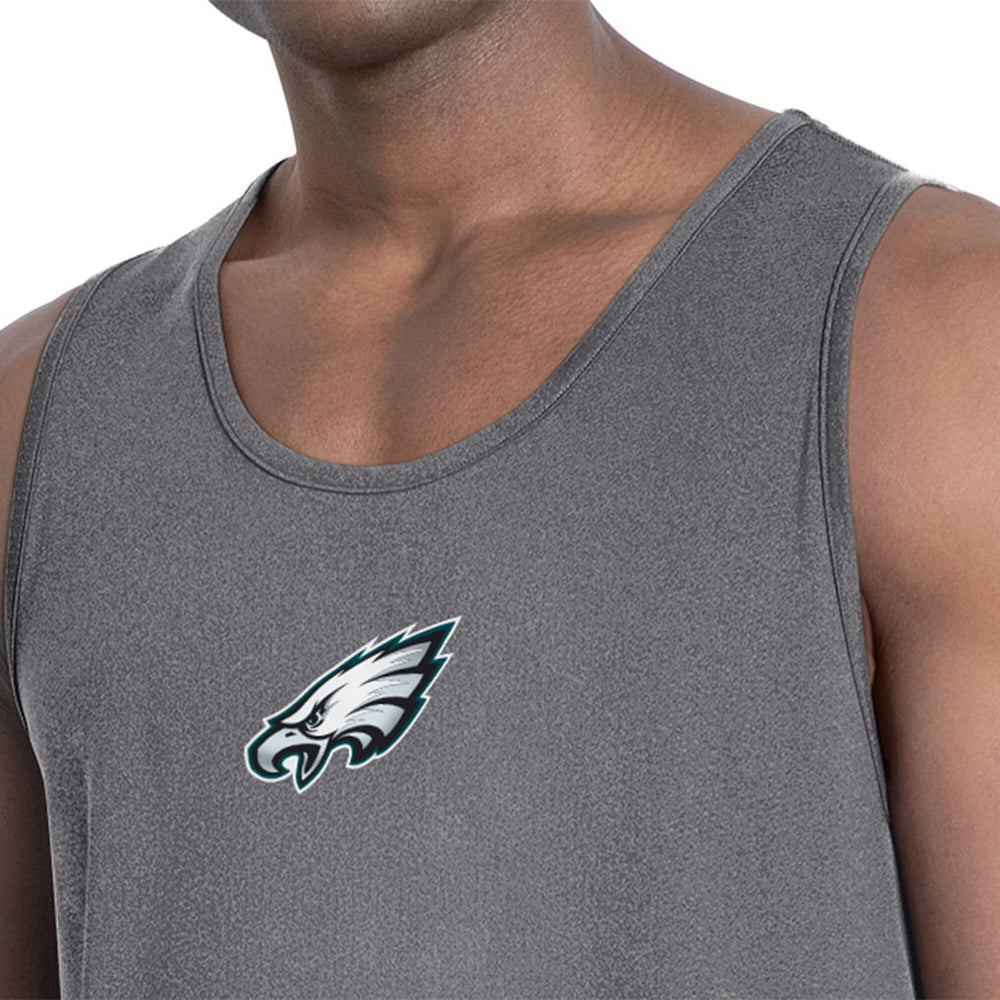 Philadelphia Eagles MSX by Michael Strahan Energy Tank Top Charcoal - NFL