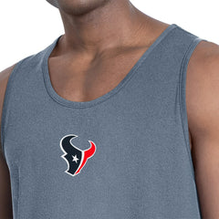 Houston Texans MSX by Michael Strahan Energy Scoop Neck Tank Top Navy - NFL