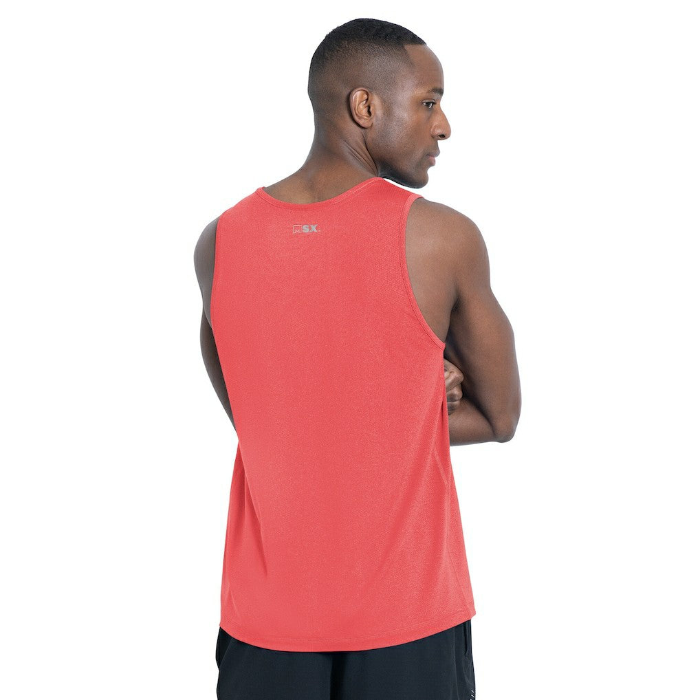 Kansas City Chiefs MSX by Michael Strahan Energy Scoop Neck Tank Top Red - NFL