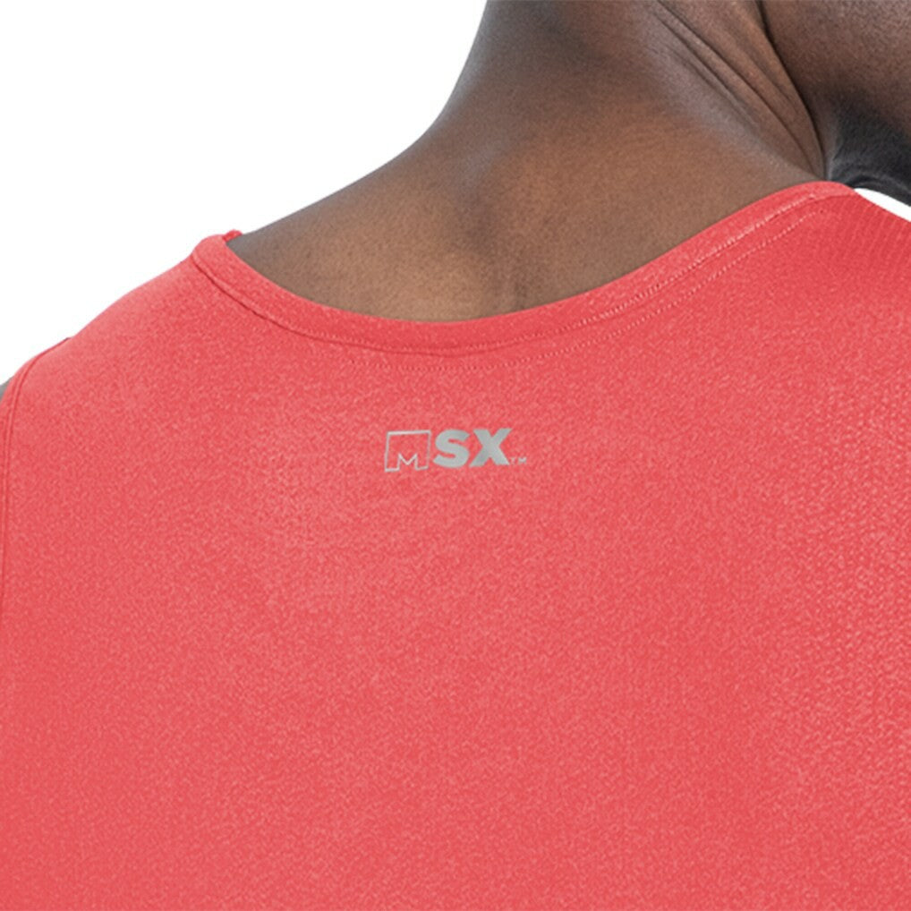 Kansas City Chiefs MSX by Michael Strahan Energy Scoop Neck Tank Top Red - NFL