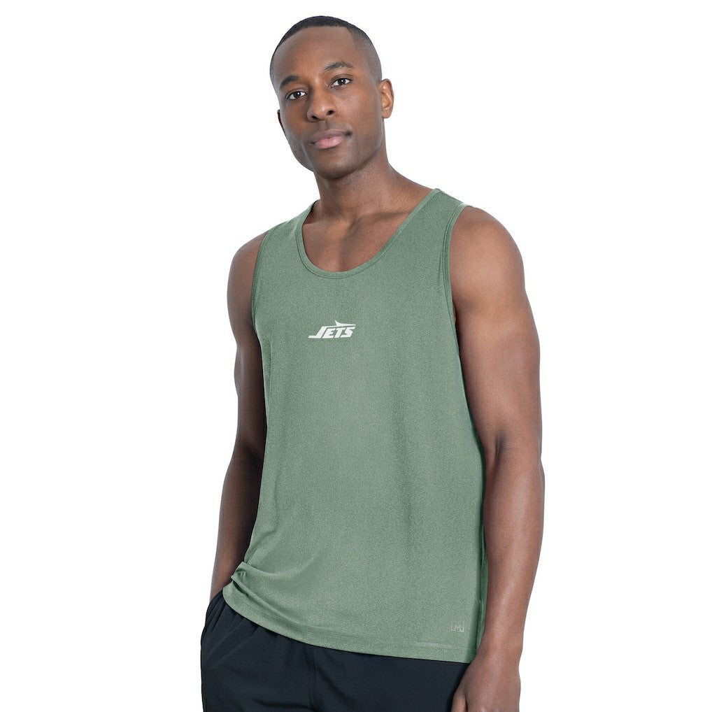New York Jets MSX by Michael Strahan Energy Scoop Neck Tank Top Green - NFL