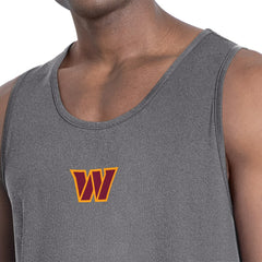 Washington Commanders MSX by Michael Strahan Energy Tank Top Charcoal - NFL