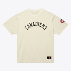 Montreal Canadiens - Mitchell & Ness Unisex Arched Team T-Shirt Cream