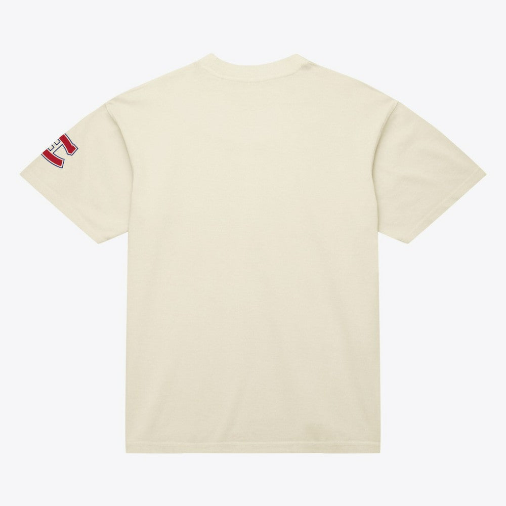 Montreal Canadiens - Mitchell & Ness Unisex Arched Team T-Shirt Cream