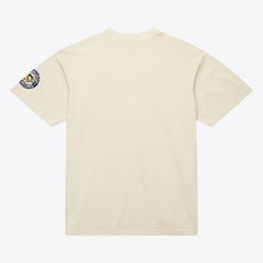Pittsburgh Penguins Mitchell & Ness Unisex Arched Team T-Shirt Cream