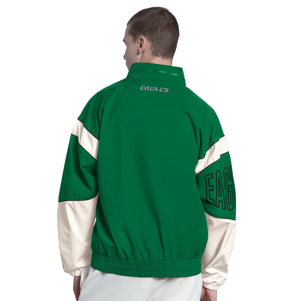 Philadelphia Eagles Starter The Gust Full-Zip Hooded Jacket Kelly Green - NFL