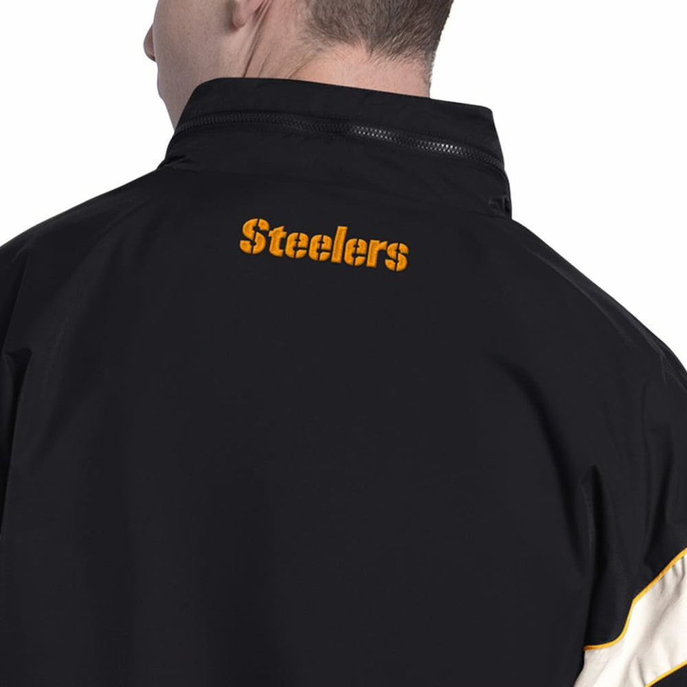 Pittsburgh Steelers Starter The Gust Full-Zip Hooded Jacket Black - NFL