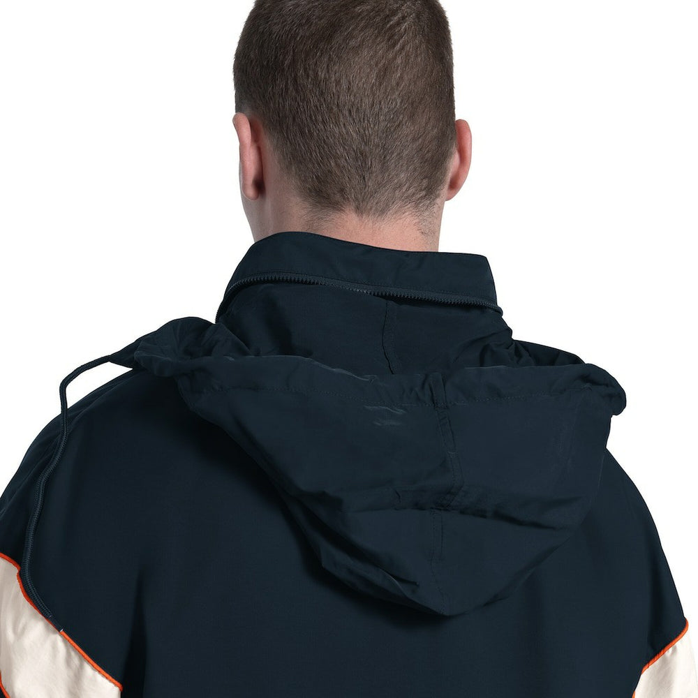 Chicago Bears Starter The Gust Full-Zip Hooded Jacket Navy - NFL