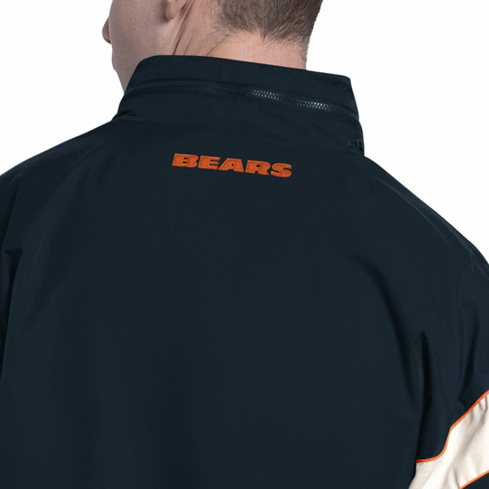 Chicago Bears Starter The Gust Full-Zip Hooded Jacket Navy - NFL