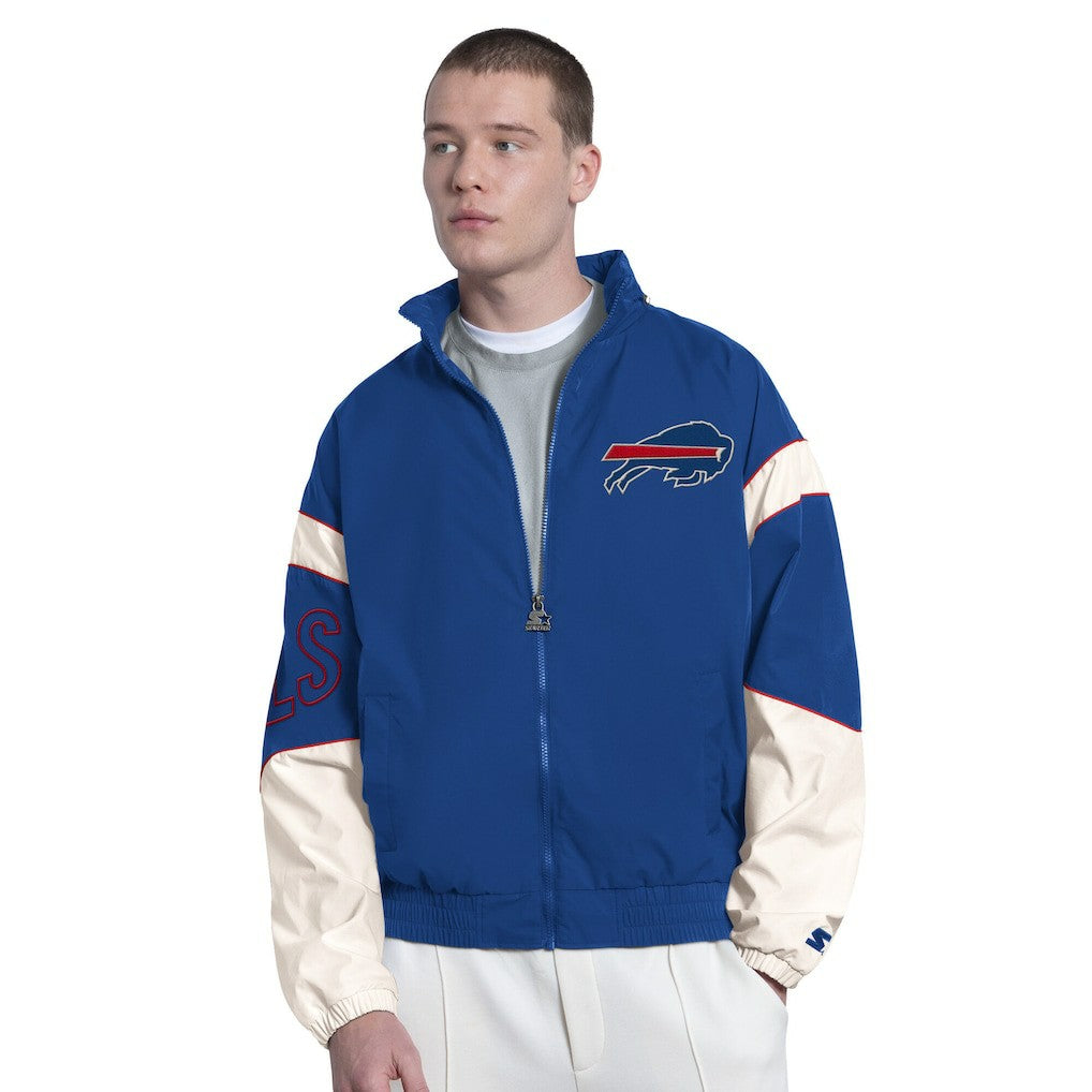 Buffalo Bills Starter The Gust Full-Zip Hooded Jacket Royal - NFL