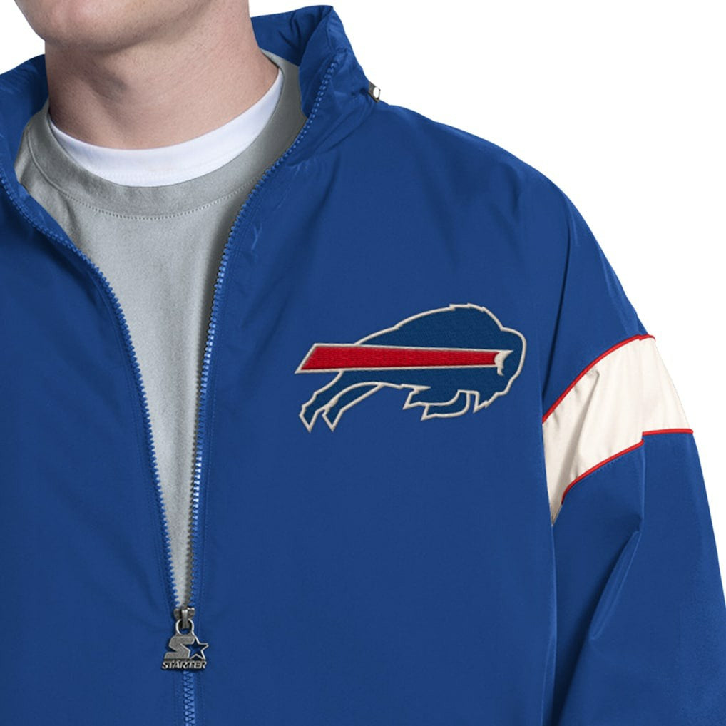 Buffalo Bills Starter The Gust Full-Zip Hooded Jacket Royal - NFL