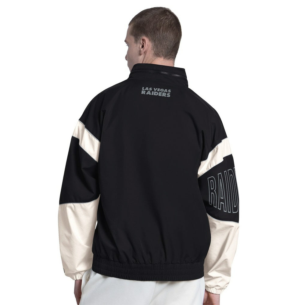 Las Vegas Raiders Starter The Gust Full-Zip Hooded Jacket Black - NFL