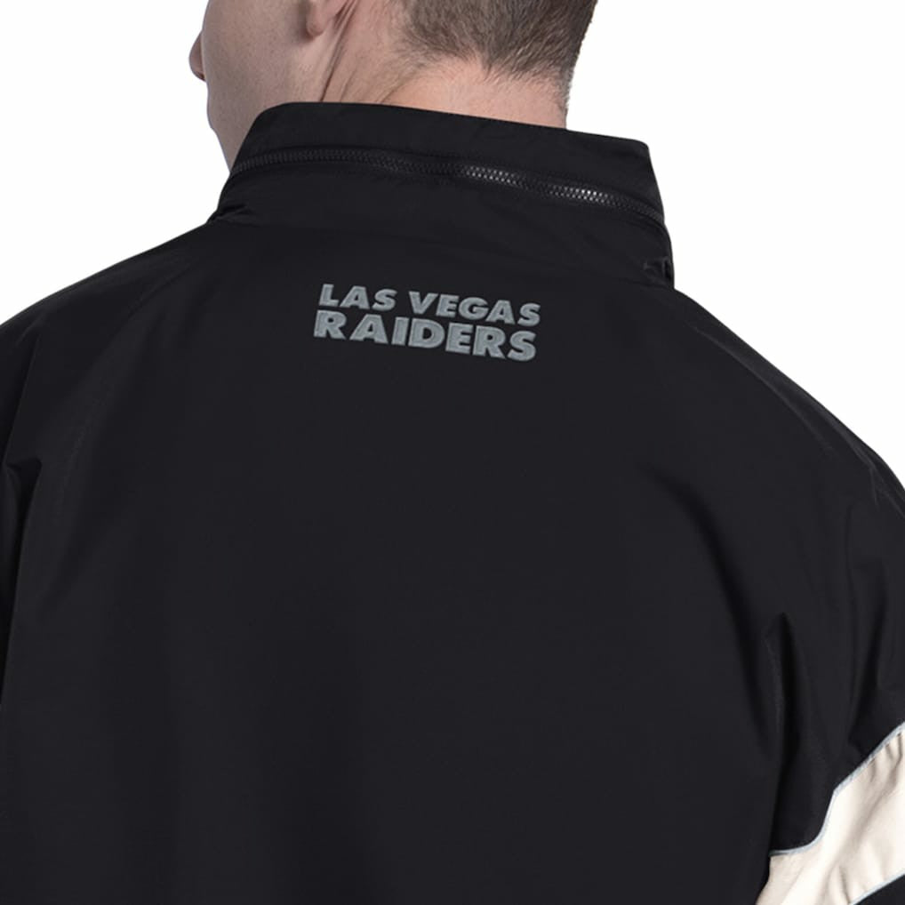 Las Vegas Raiders Starter The Gust Full-Zip Hooded Jacket Black - NFL