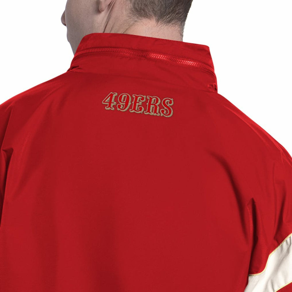 San Francisco 49ers Starter The Gust Full-Zip Hooded Jacket Scarlet - NFL