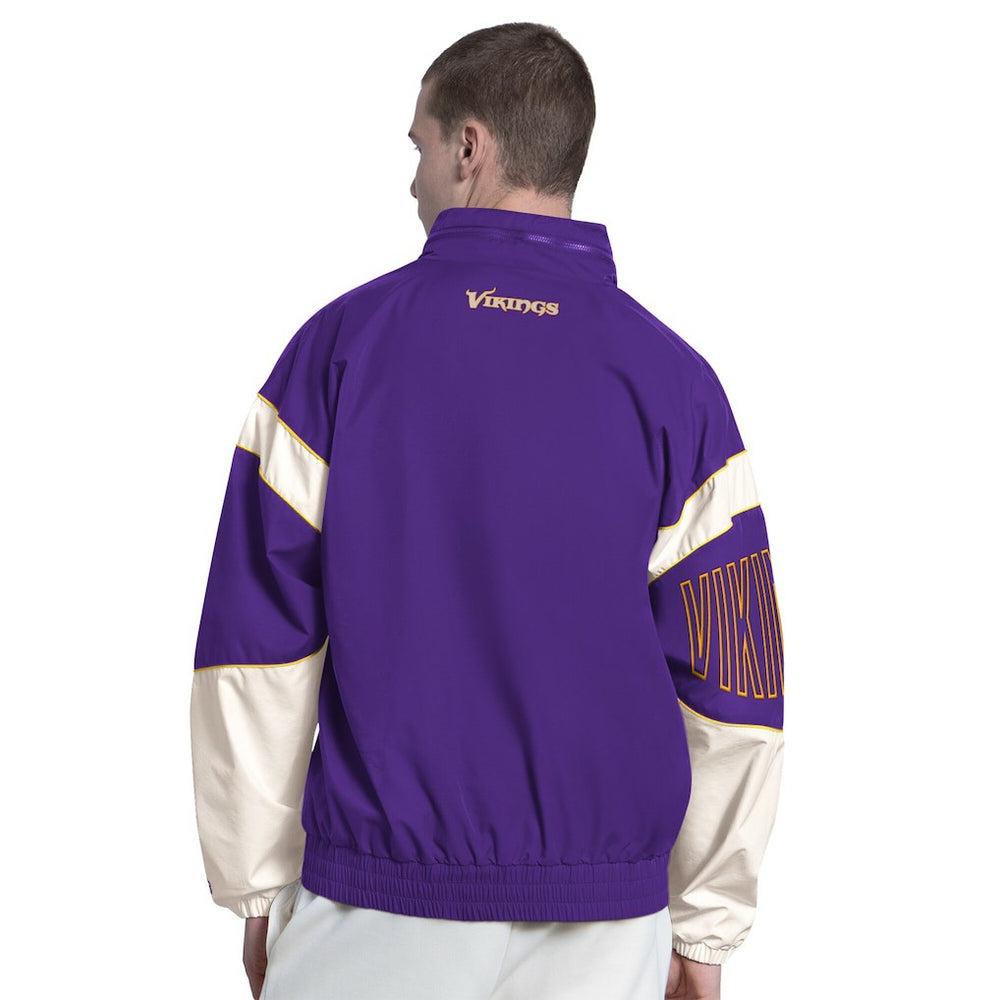 Minnesota Vikings Starter The Gust Full-Zip Hooded Jacket Purple - NFL