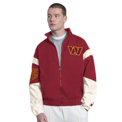 Washington Commanders Starter The Gust Full-Zip Hooded Jacket Burgundy - NFL