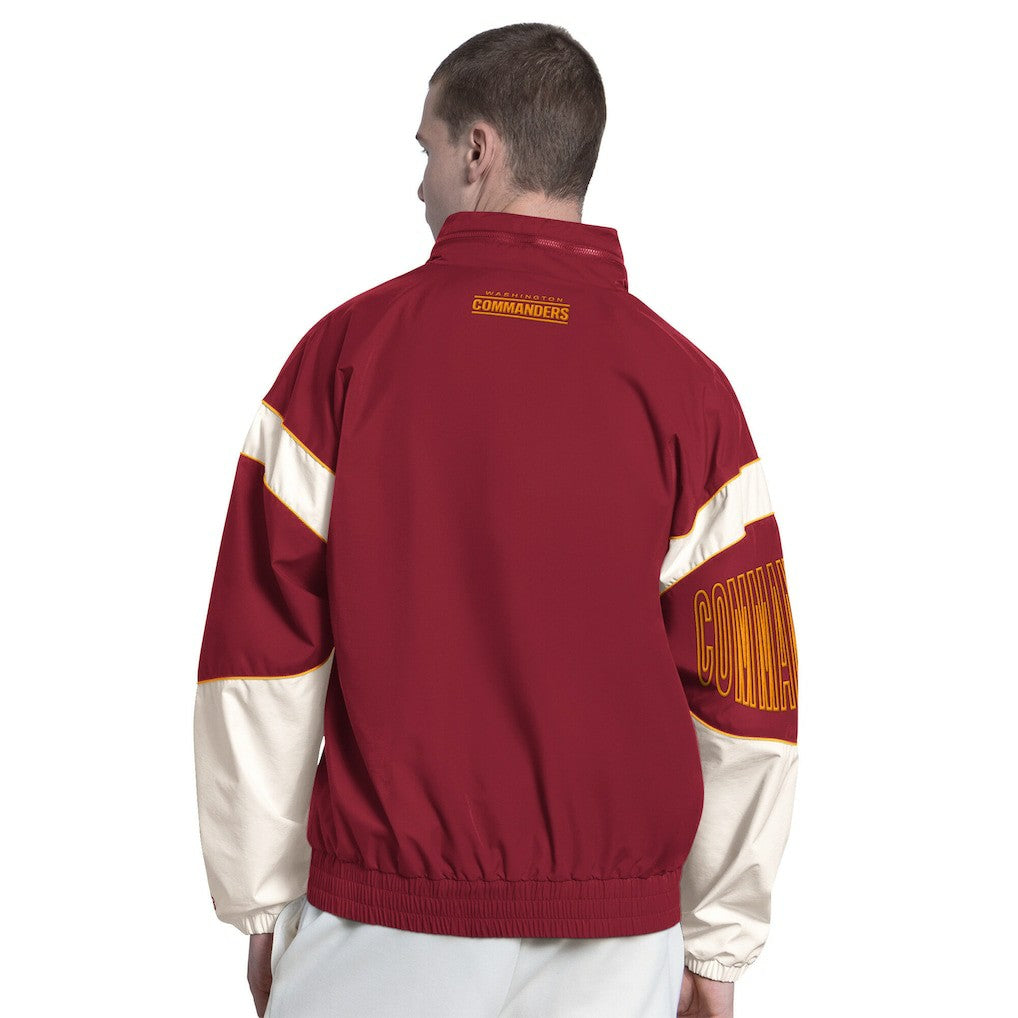 Washington Commanders Starter The Gust Full-Zip Hooded Jacket Burgundy - NFL
