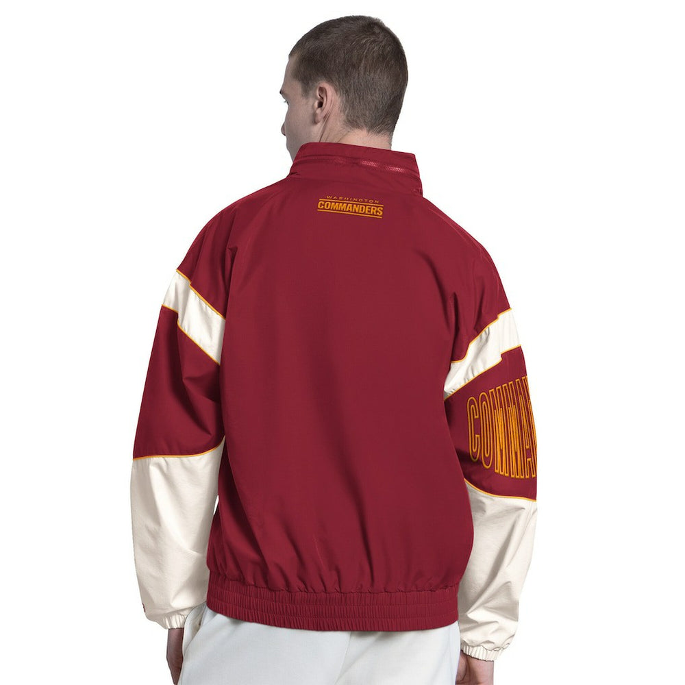 Washington Commanders Starter The Gust Full-Zip Hooded Jacket Burgundy - NFL