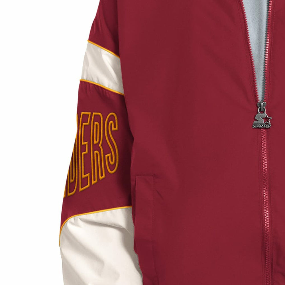 Washington Commanders Starter The Gust Full-Zip Hooded Jacket Burgundy - NFL