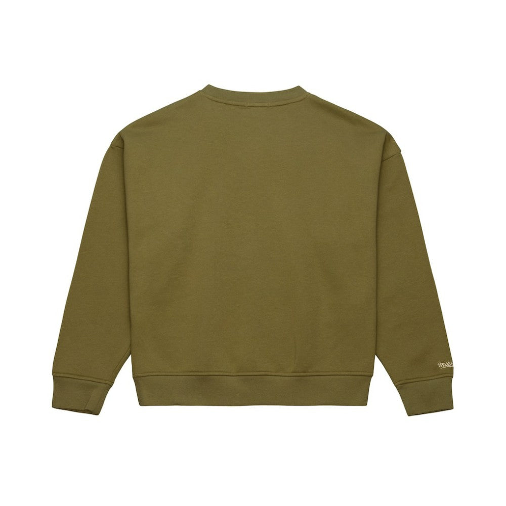 New York Rangers Mitchell & Ness Women's Fleece Sweatshirt Hunter Green