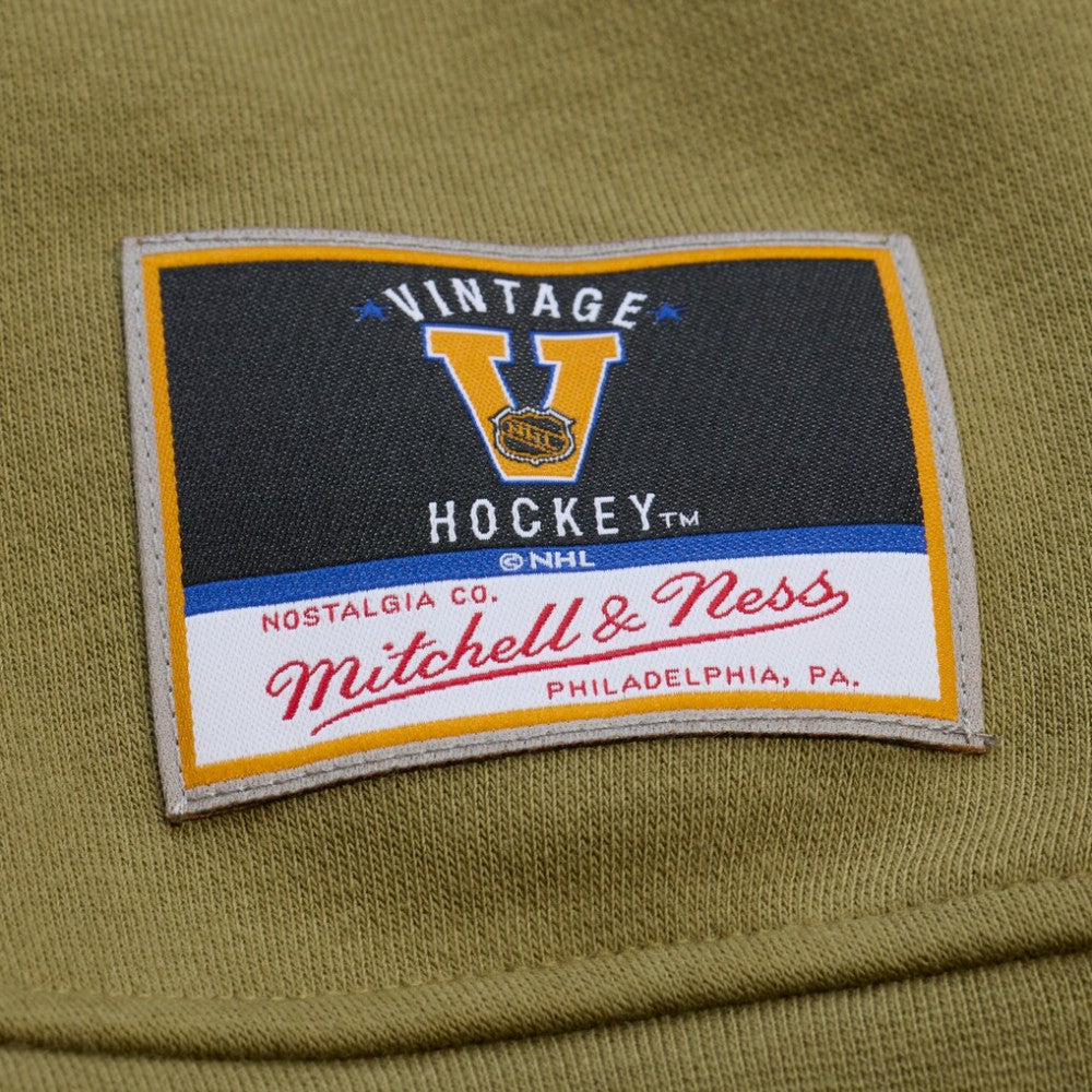 Detroit Red Wings - Mitchell & Ness Women's Fleece Sweatshirt Hunter Green