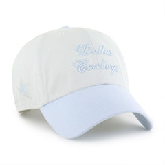 Dallas Cowboys '47 Women's Gelato Two-Tone Clean Up Adjustable Hat White - 47 brand