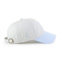 Dallas Cowboys '47 Women's Gelato Two-Tone Clean Up Adjustable Hat White - 47 brand