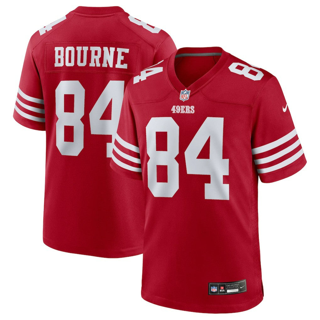 Kendrick Bourne San Francisco 49ers Team Game Jersey Scarlet - Nike