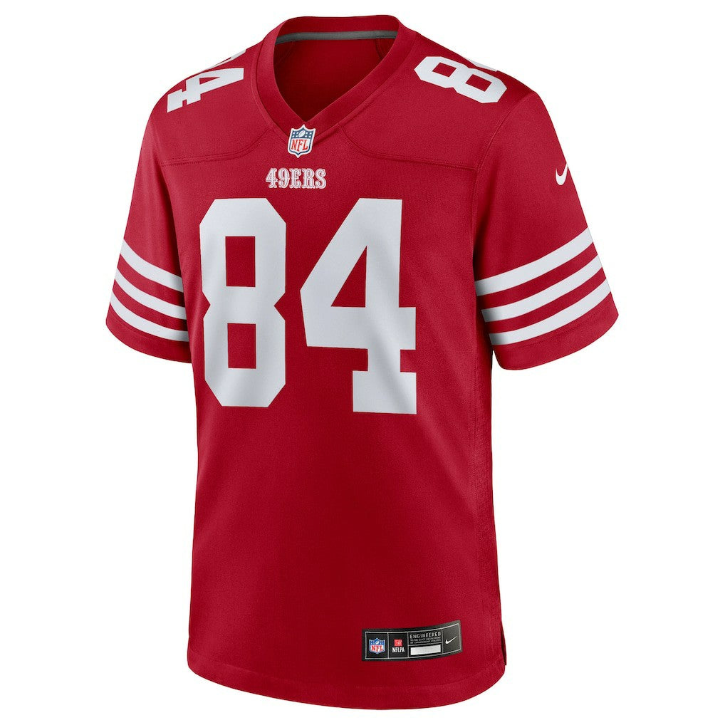 Kendrick Bourne San Francisco 49ers Team Game Jersey - Scarlet | NFL Jerseys
