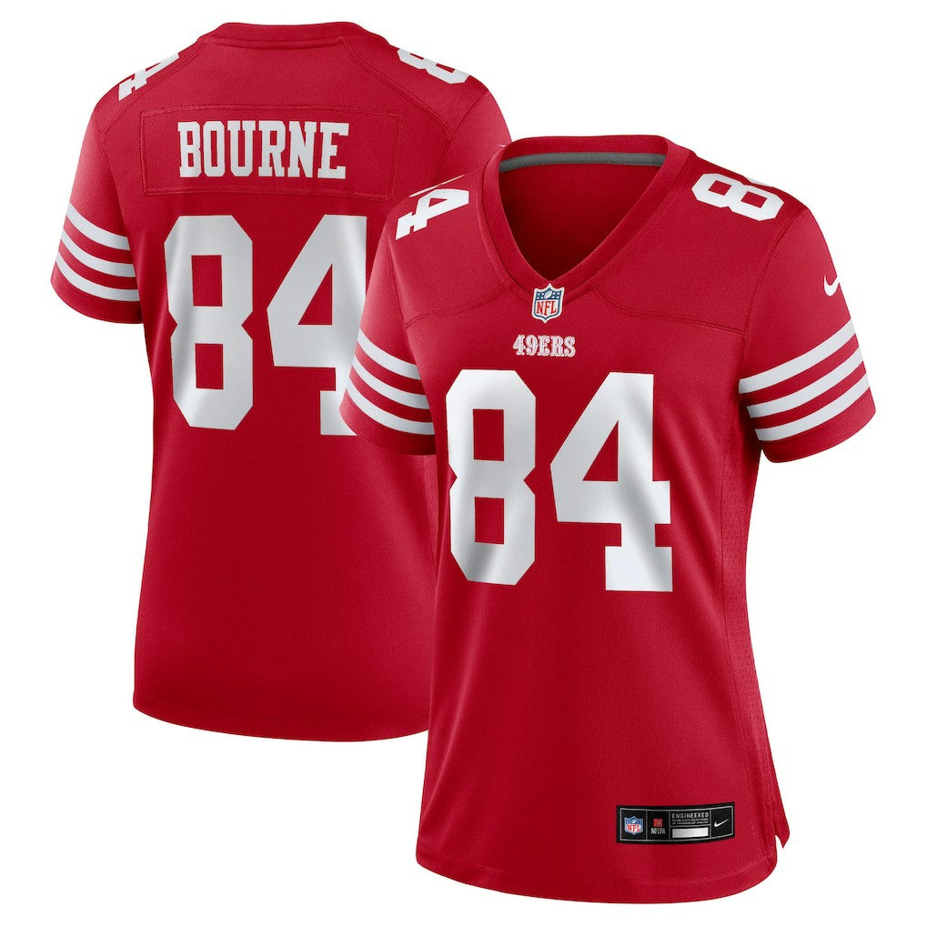 Kendrick Bourne San Francisco 49ers Women's Team Game Jersey Scarlet - Nike