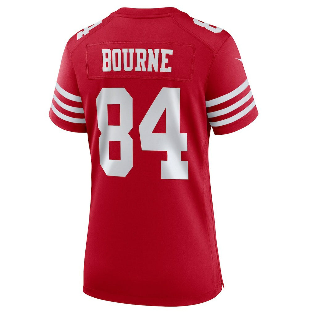 Kendrick Bourne San Francisco 49ers Women's Team Game Jersey Scarlet - Nike