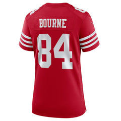 Kendrick Bourne San Francisco 49ers Women's Team Game Jersey Scarlet - Nike