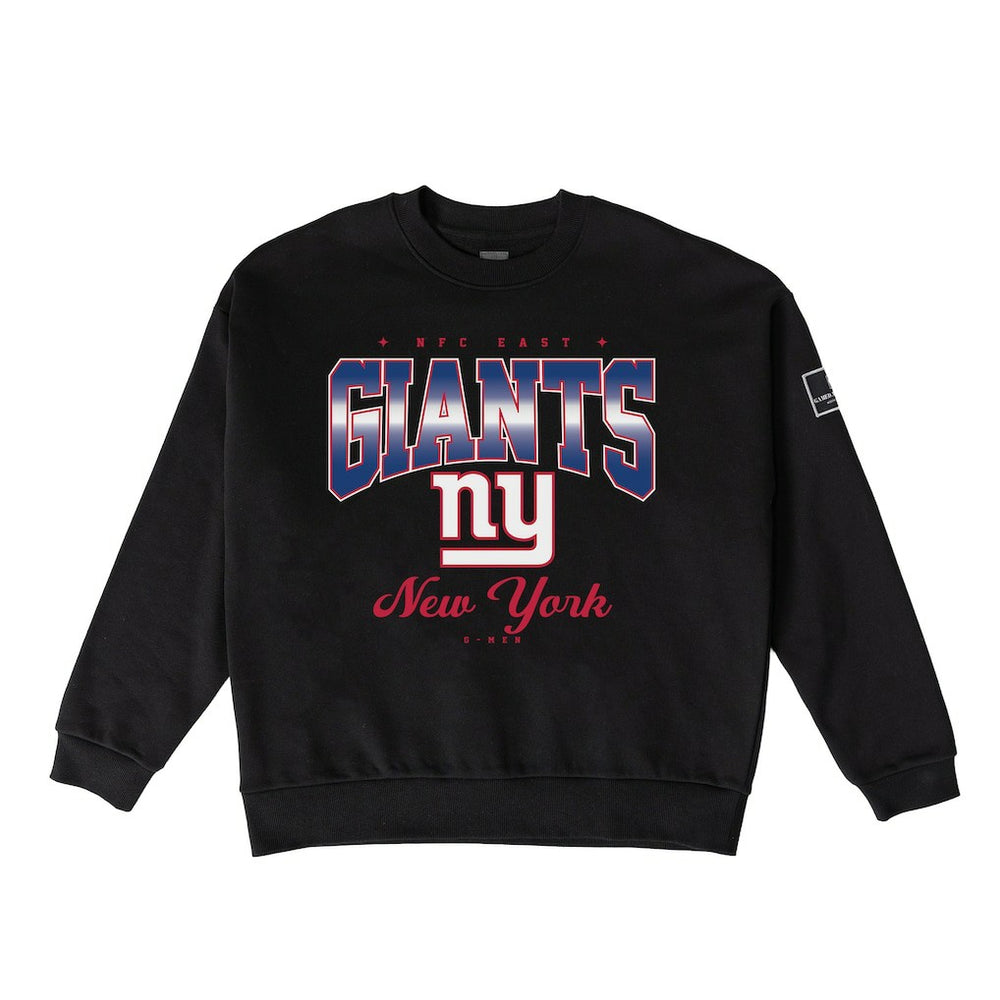New York Giants Gameday Couture Women's Powerhouse Play Premium Fleece Sweatshirt Black - NFL