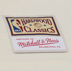 Mitchell & Ness - Houston Rockets Hardwood Classics Chainstitch Premium T-Shirt - Cream