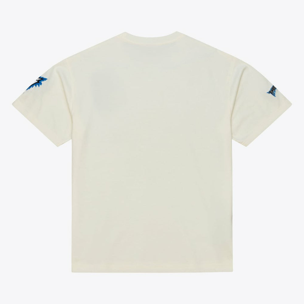 Mitchell & Ness - Minnesota Timberwolves Hardwood Classics Chainstitch Premium T-Shirt - Cream