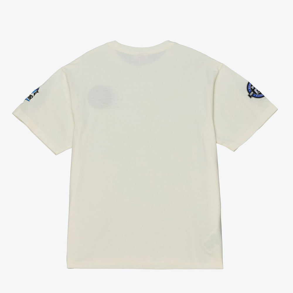 Mitchell & Ness - Orlando Magic Hardwood Classics Chainstitch Premium T-Shirt - Cream