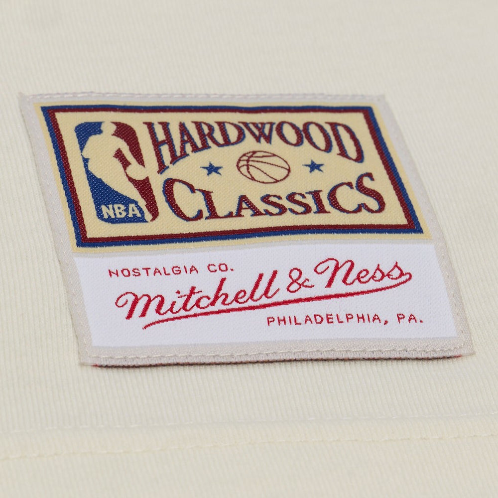 Mitchell & Ness - Orlando Magic Hardwood Classics Chainstitch Premium T-Shirt - Cream