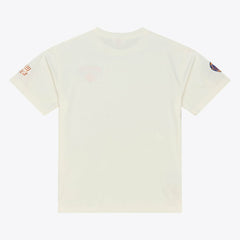 Mitchell & Ness - New York Knicks Hardwood Classics Chainstitch Premium T-Shirt - Cream
