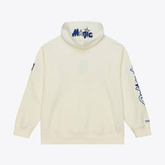 Mitchell & Ness - Orlando Magic Hardwood Classics Chainstitch Premium Fleece Hoodie - Cream