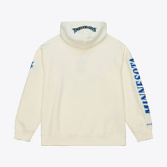Mitchell & Ness - Minnesota Timberwolves Hardwood Classics Chainstitch Premium Fleece Hoodie - Cream