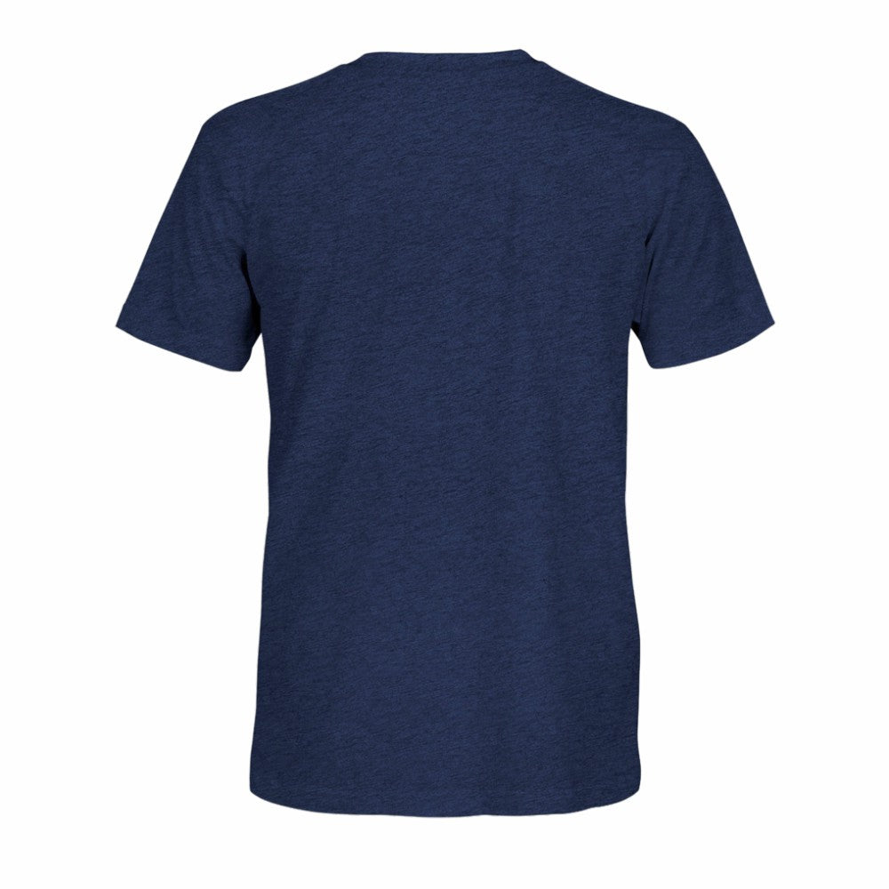 France National Team 1863FC Athletic Wordmark Vintage Tri-Blend T-Shirts - Navy
