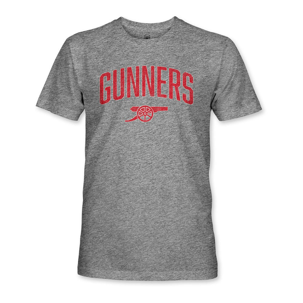 Arsenal 1863FC Athletic Wordmark Vintage Tri-Blend T-Shirts - Gray