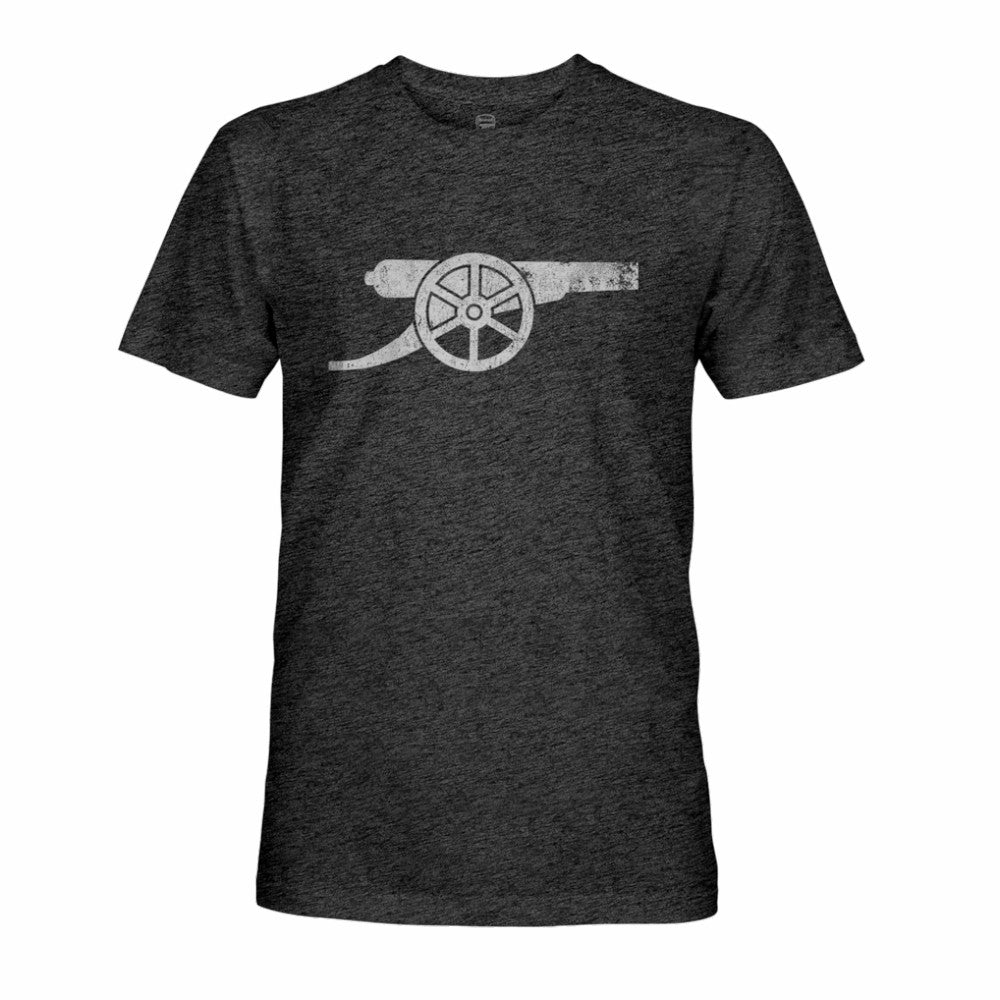 Arsenal 1863FC Mono Badge Vintage Tri-Blend T-Shirts - Black