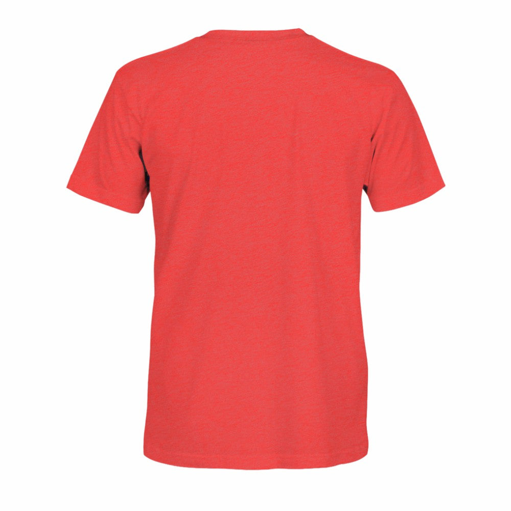 Arsenal 1863FC Mono Badge Vintage Tri-Blend T-Shirts - Red