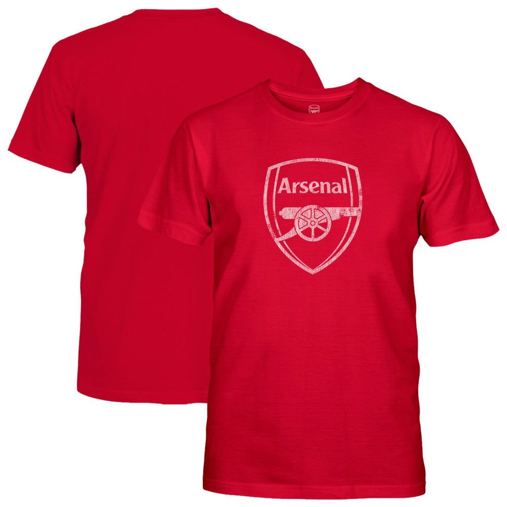 Arsenal 1863FC Youth Mono Badge T-Shirts - Red