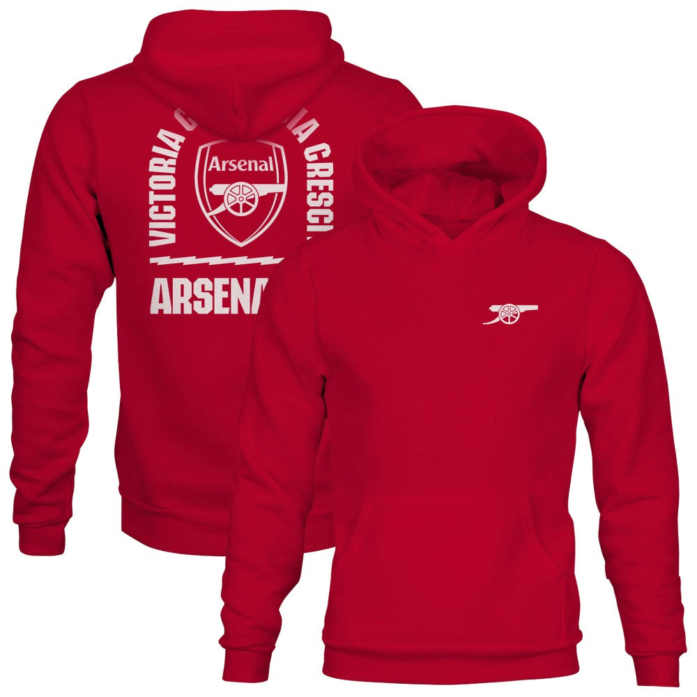 Arsenal 1863FC Youth True to Glory Fleece Hoodie - Red