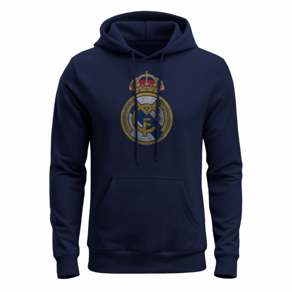 Real Madrid 1863FC Color Badge Fleece Hoodie - Navy