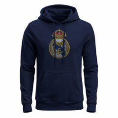 Real Madrid 1863FC Color Badge Fleece Hoodie - Navy